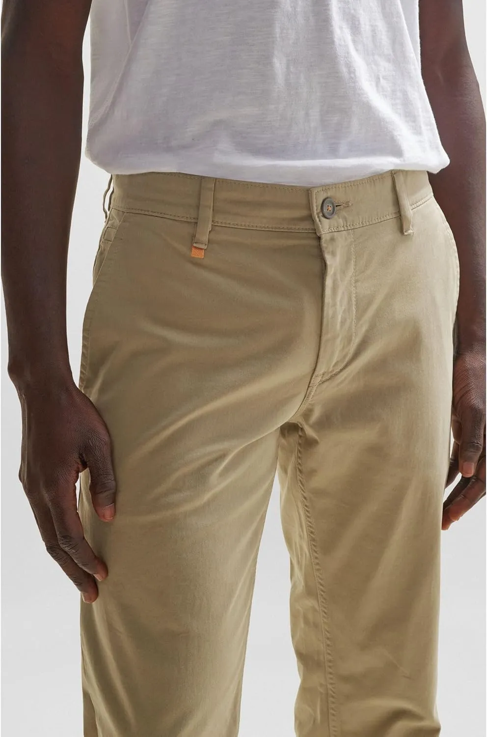 BOSS Men's Slim-fit Casual Chino Trousers