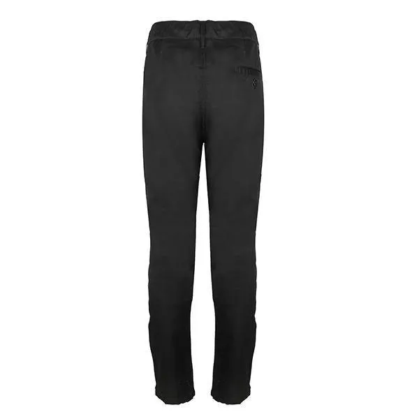 BOYS BLACK STRAIGHT FIT TROUSER