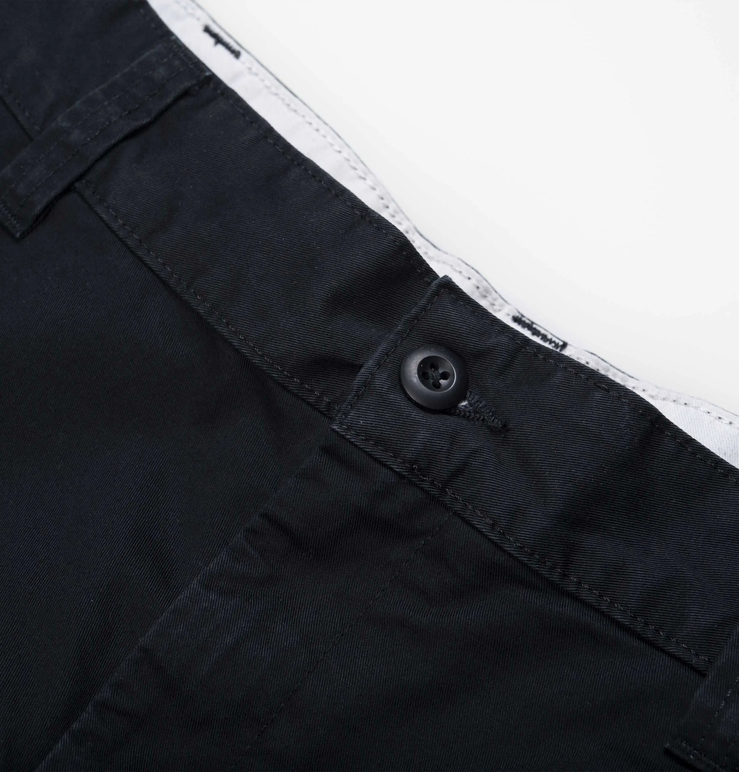 Carhartt WIP Taylor Pant – Black – Stone Washed