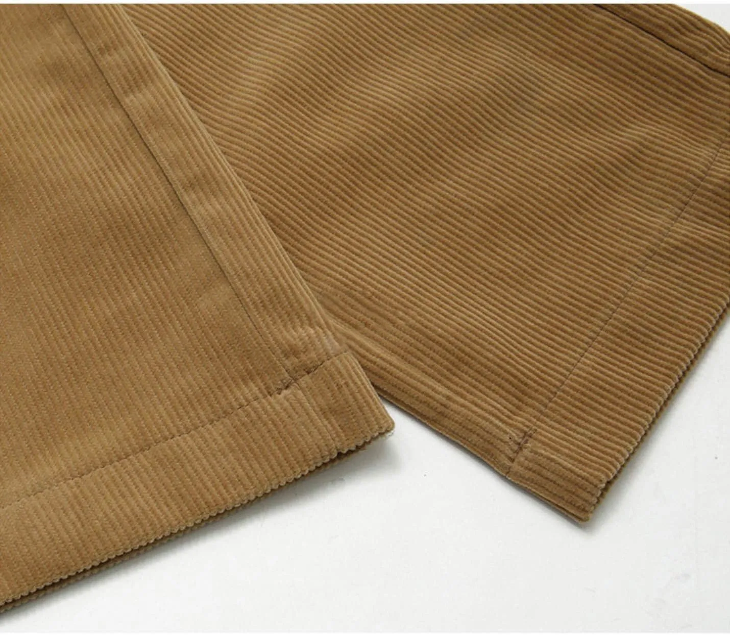 Flygo Womens Loose Corduroy Wide Leg Pant Casual Straight Leg Trousers