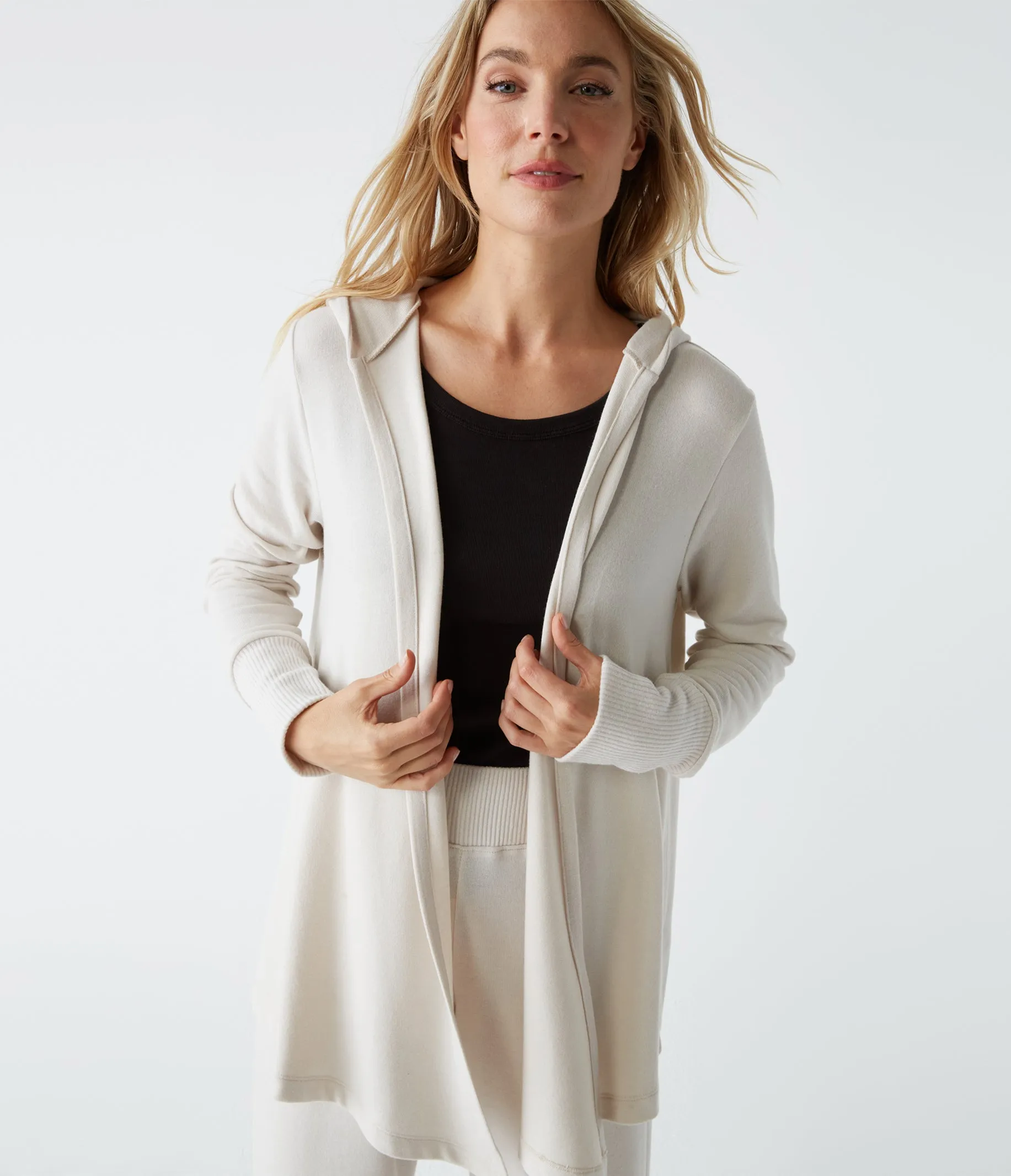 Gabbi Open Hooded Cardigan
