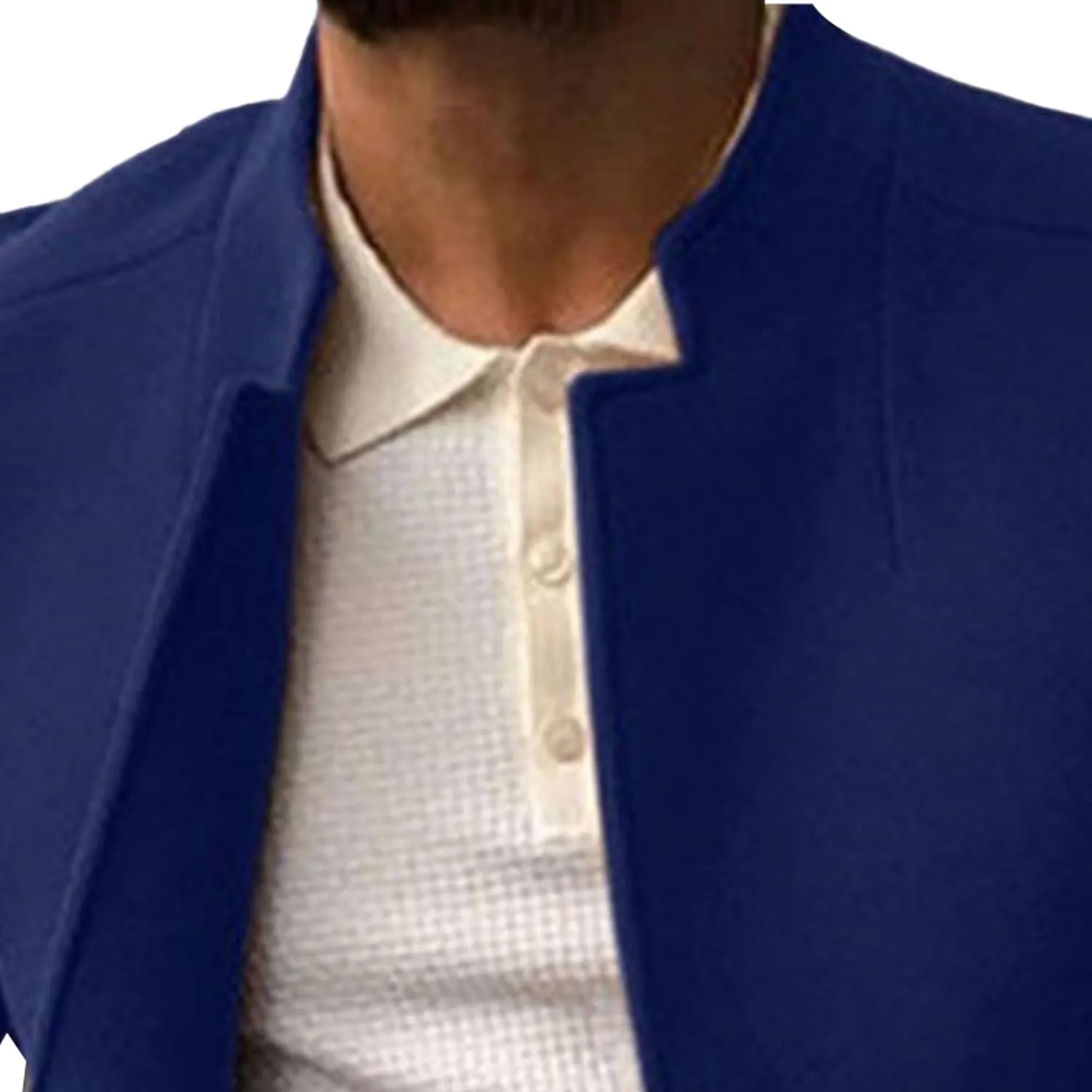 JEShifangjiusu Men's Winter Trench Coat Military Jackets Single Breasted Long Wool Blend Overcoat Slim Down Business Topcoat
