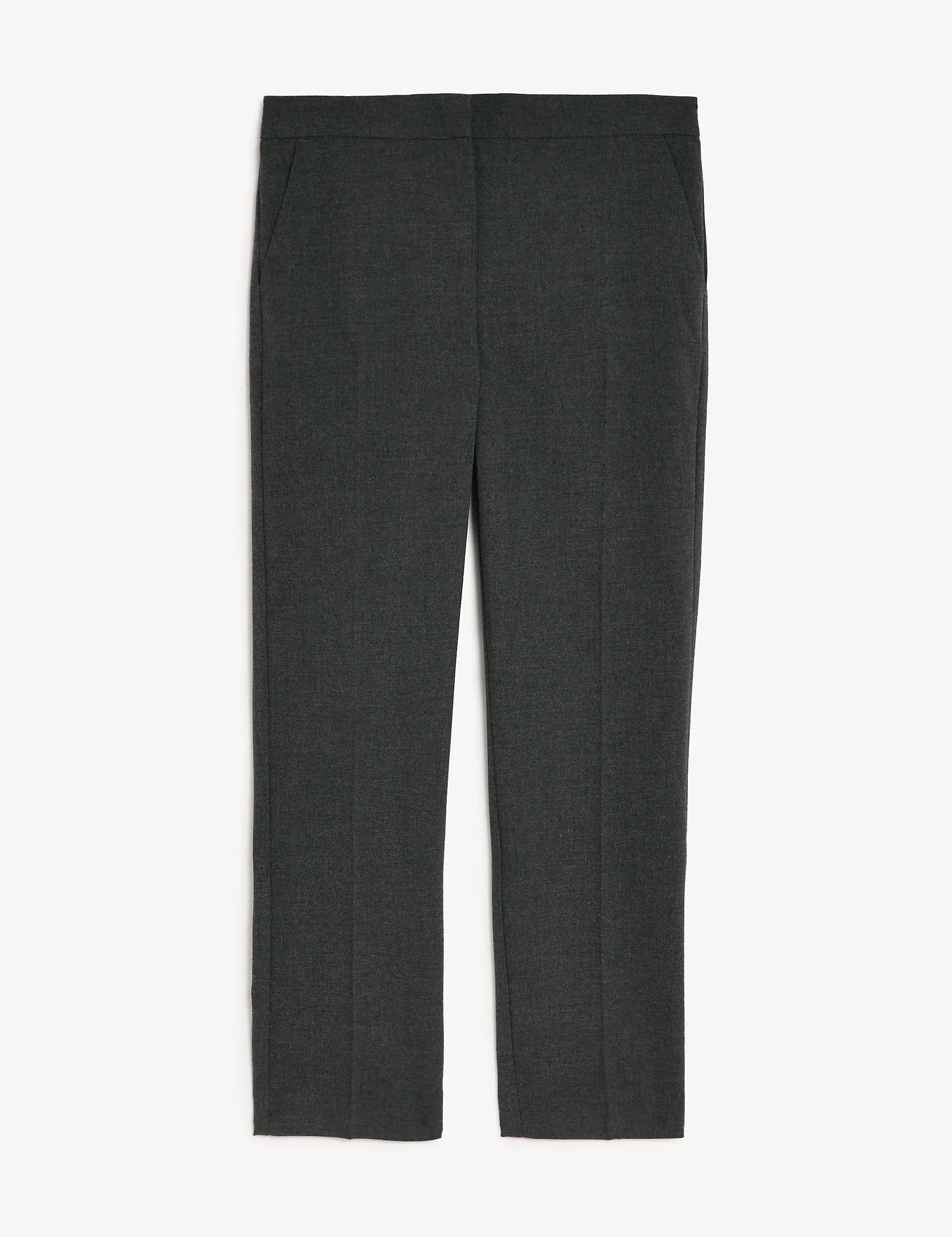 Marks & Spencer Girls' Slim Fit School Trousers (2-18 Years), Gray