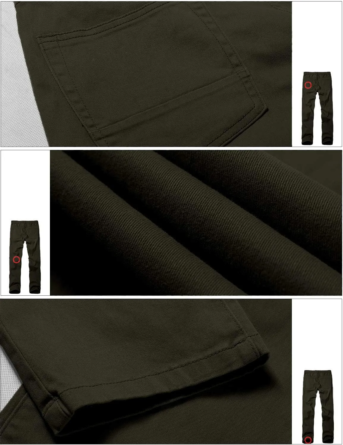 Match Men's Casual Straight Trousers#8140