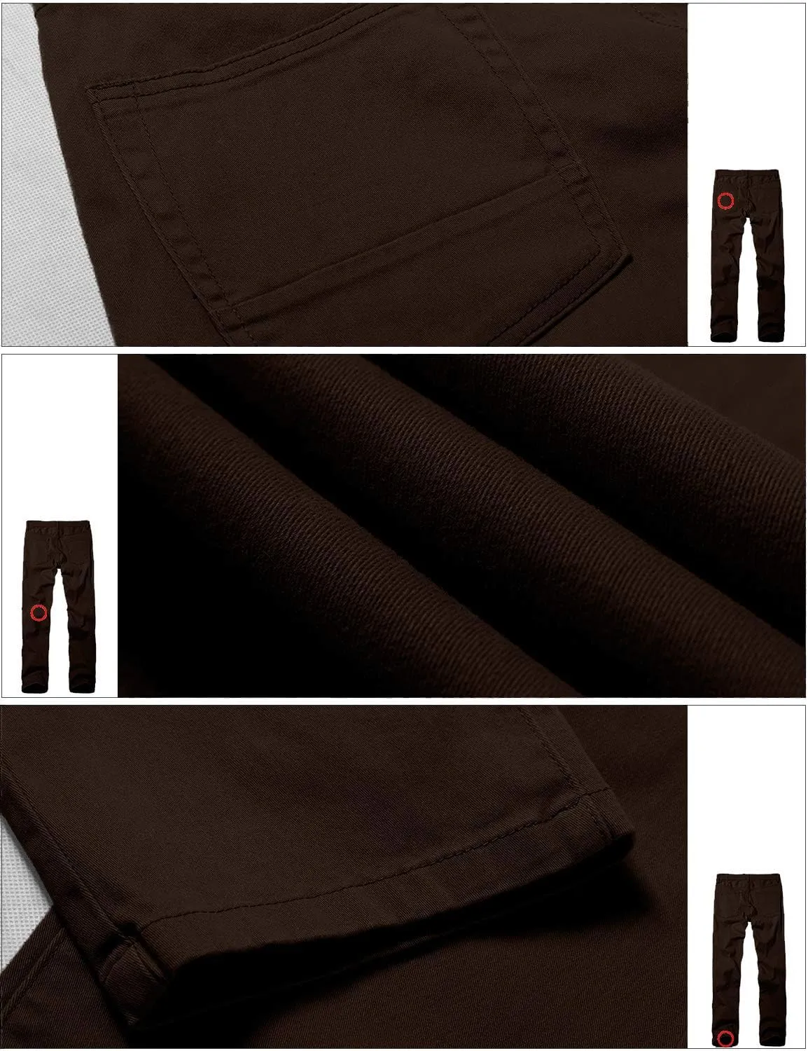 Match Men's Casual Straight Trousers#8140