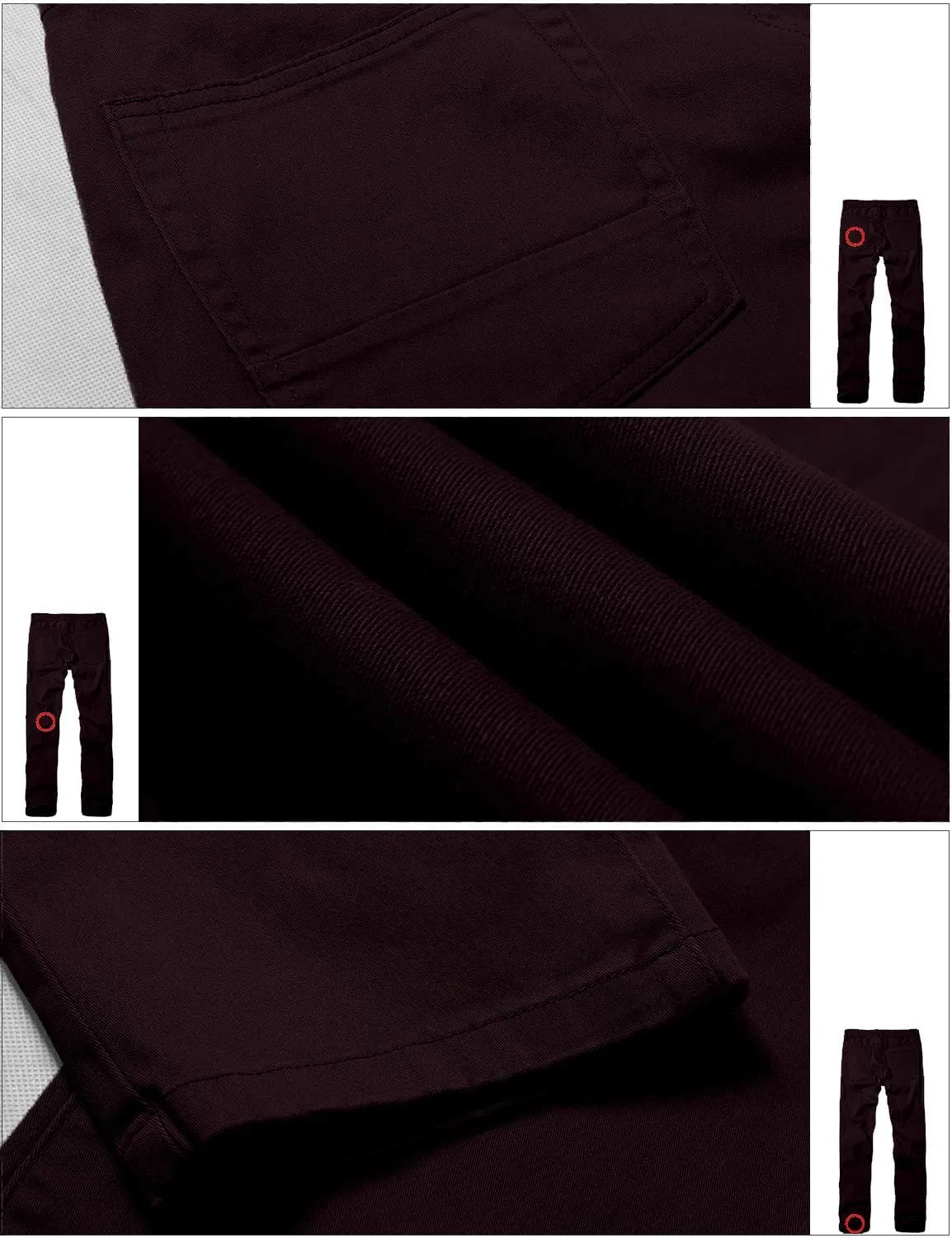 Match Men's Casual Straight Trousers#8140