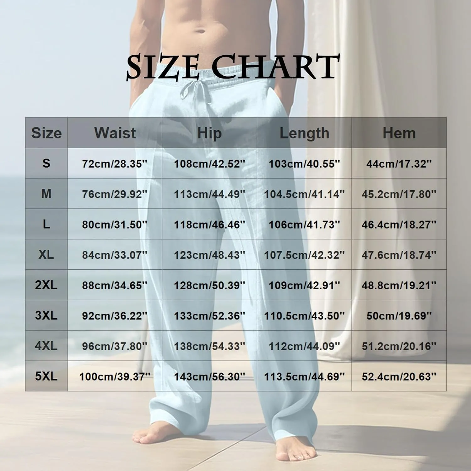 Men's Big and Tall Hawaii Sweatpants Tropical Beach Lounge Pants Breathable Relaxed Fit Vacation Drawstring Waist