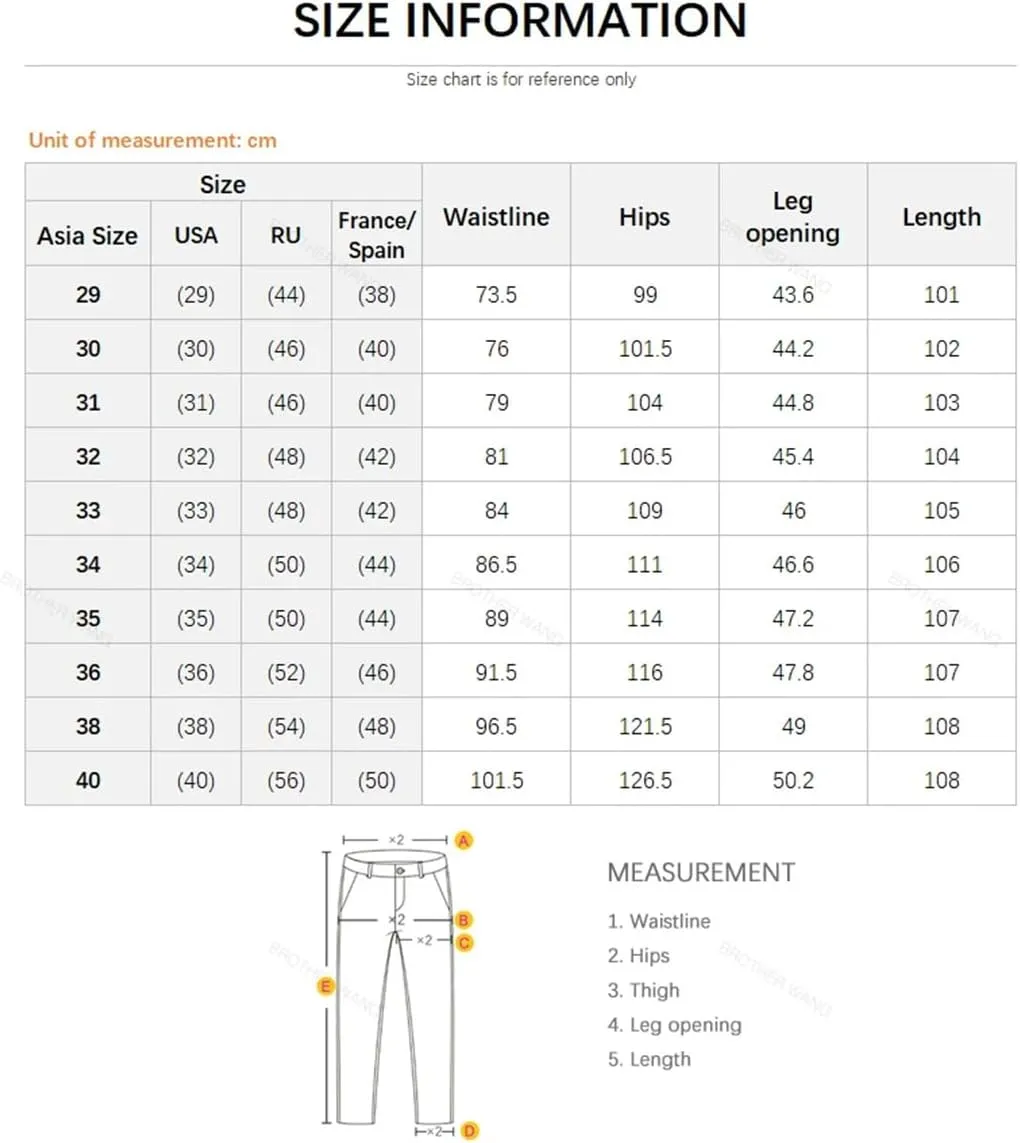 Men's Black Jeans Loose Straight Soft Denim Pants Elastic Wide-Leg Trousers