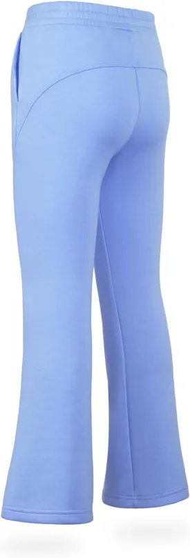 WELAKEN Girls Sweatpants for Casual & Athletic - Kids Flared Pants Bell-Bottom Trousers with Pockets